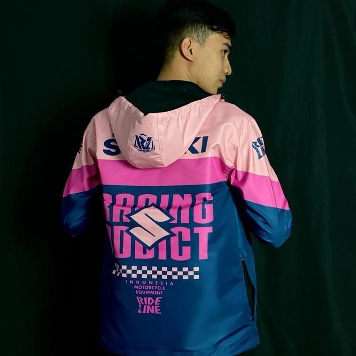 JAKET TEAM SUZUKI RACING ADDICT