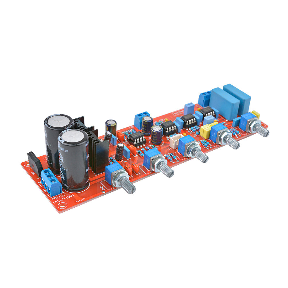 AIYIMA NE5532 Subwoofer Preamplifier Board HiFi 2.1 Tone Preamp Volume Control Adjustment Low Pass F