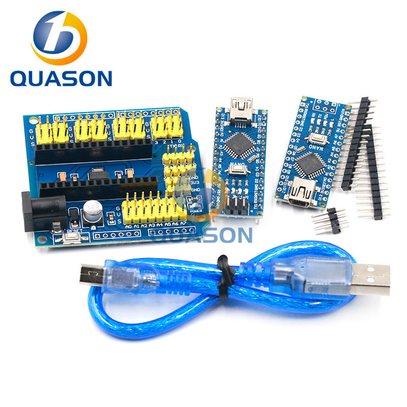NANO I/O IO Expansion Sensor Shield Module For Arduino UNO R3 Nano V3.0 3.0 Controller Compatible Bo
