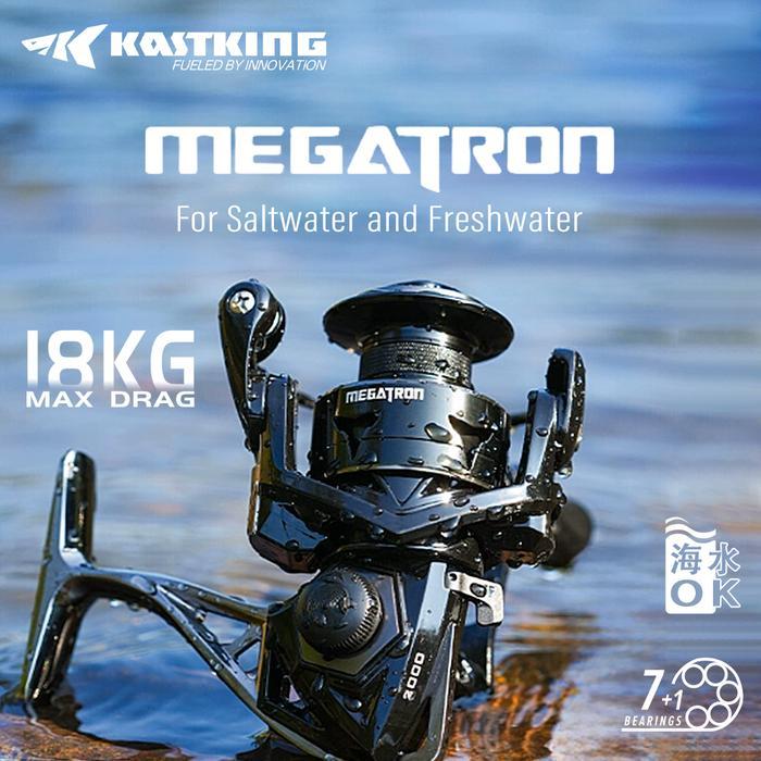 [OFFICIAL] KASTKING MEGATRON REEL PANCING SPINNING FISHING REELS GULUNGAN PANCING PUTAR AIR TAWAR