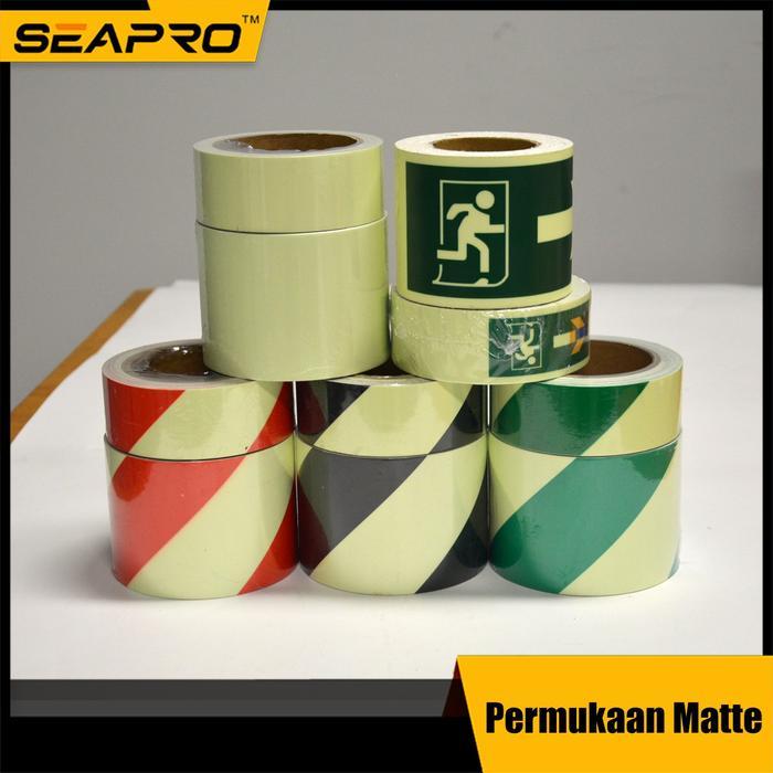 randika Vinyl Diagonal Tape Luminous Fluorescent Tape