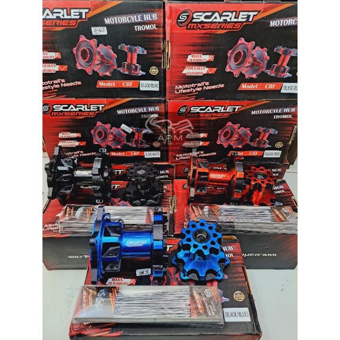 Tromol Crf 36H + Ruji Scarlet Set Depan Belakang
