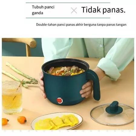 Goreng Panci Listrik Multifunctional Electric Frying Pan Panci Listrik Lapisan Teflon/Panci Listrik