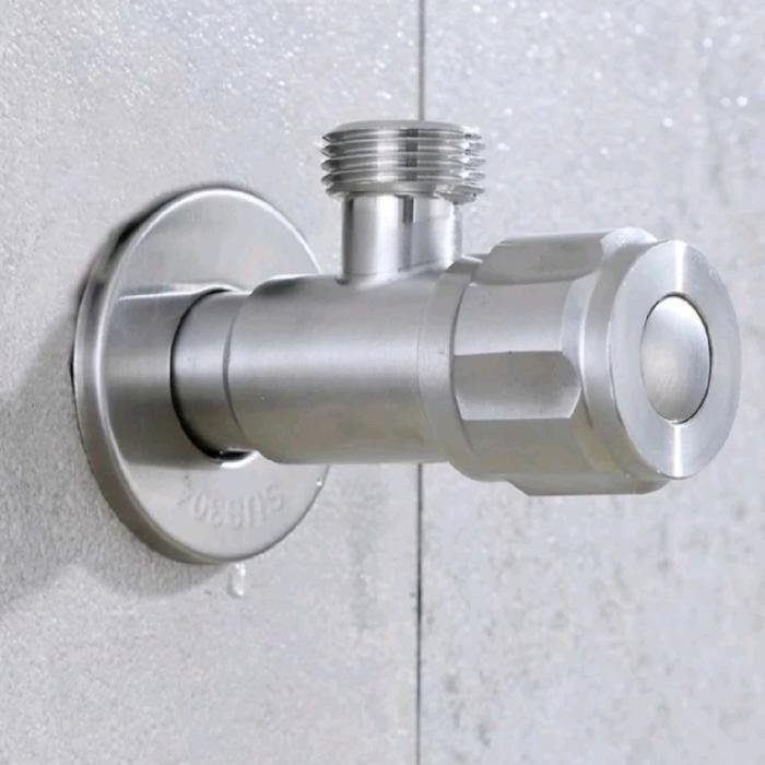 STOP KRAN STAINLESS SUS 304 STOP KRAN KLOSET WASTAFEL MODEL TOTO