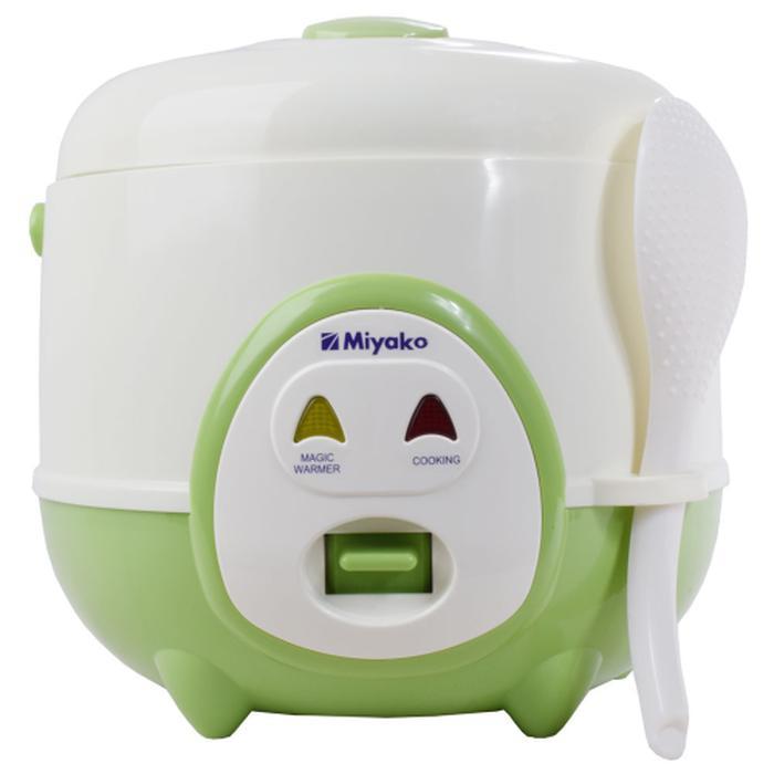 Mini Rice Cooker Miyako Magic Com 0,6 Liter Hijau Mcm606Abgs