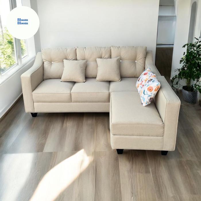 SOFA TAMU L MINIMALIS NYAMAN PEKANBARU FREE ONGKIR