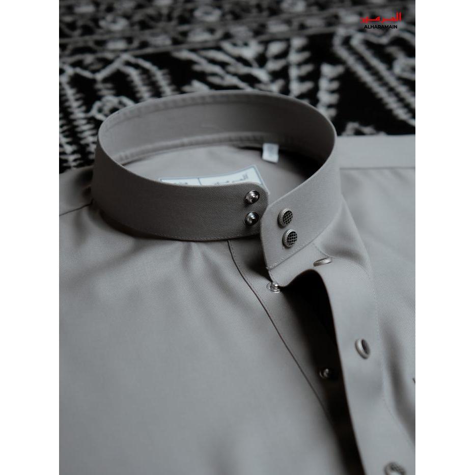 yvd1- Al Haramain Series Semi Wol Thobe Hamzah Jubah / Gamis Pria Remaja & Dewasa