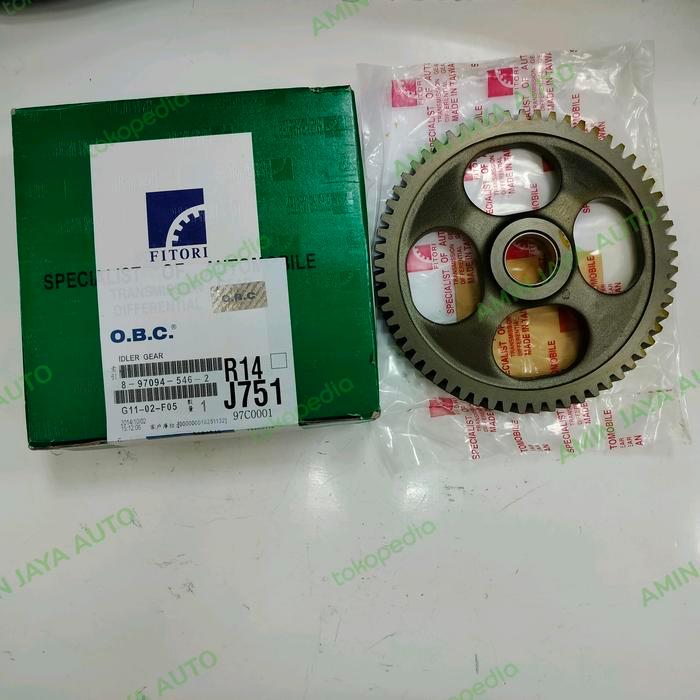 Idler Gear / Gigi Penghubung Besar (Gigi 61T) Isuzu Nkr'71 Merk Obc