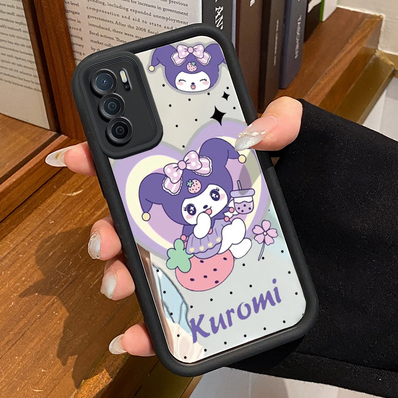 Casing Hp OPPO A16 OPPO A16s OPPO A54s Case HP Casing pola Anime Hitam Keren Kesing Kasing cermin Ce