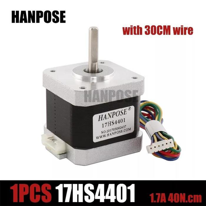 Motor Stepper Nema 17 17Hs4401 Nema 17 42Bygh 1.7A Nema 17 Murni