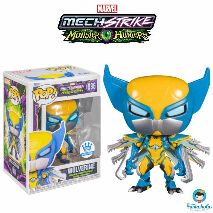Funko Pop Marvel Mech Strike Monster Hunters - Wolverine [Exclusive]