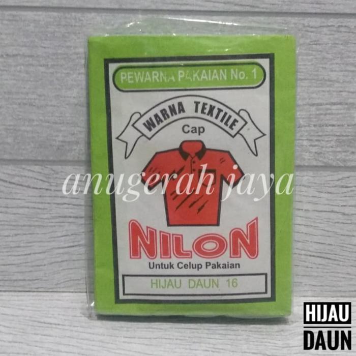 Pewarna Kain Wantex cap Nilon no 16 Hijau Daun