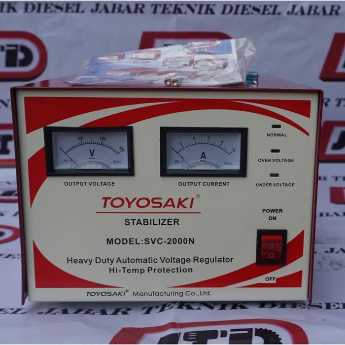 TOYOSAKI STABILIZER LISTRIK 2000 WATT TERMURAH PROMO