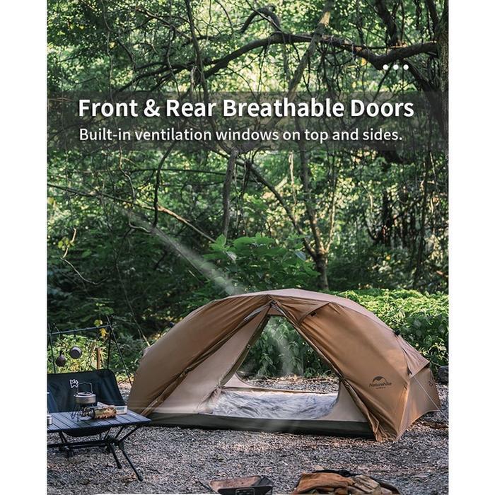 Tenda Canyon 2P / 2 Orang Otomatis Camping Naturehike Nh22Zp005