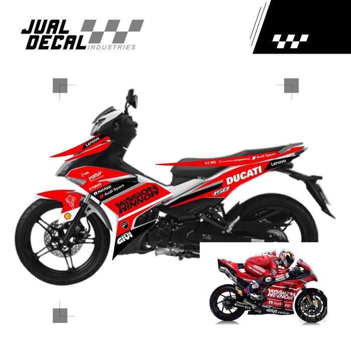 STRIPING JUPITER MX KING 150 DUCATI SERIES STICKER EXCITER 150 STICKER
