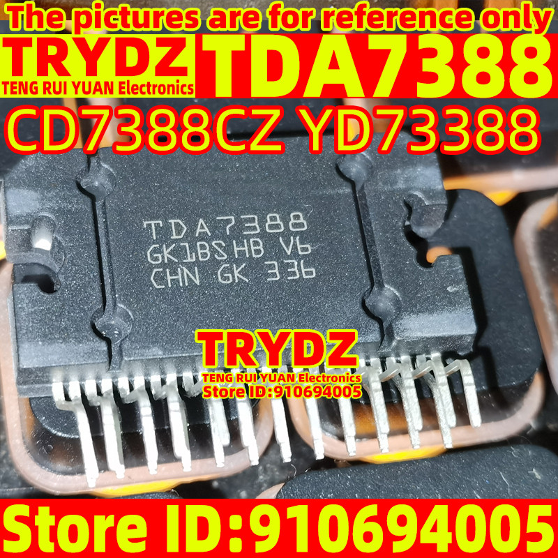 10-1pcs New TDA7388 CD7388CZ YD73388 7388 ZIP25 Automotive Amplifier Audio Chip