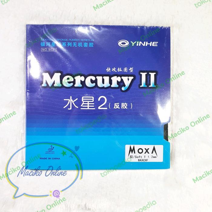 2dqc- Yinhe Mercury Ii (Tipis) ~ Karet Pingpong Yinhe Mercury 2