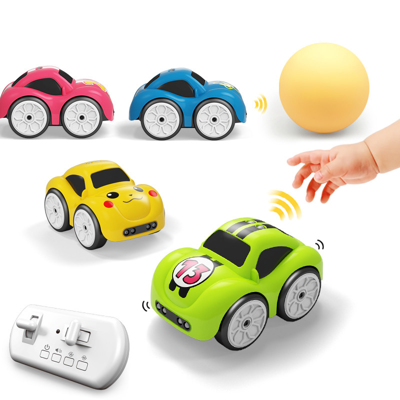 Rc Intelligent Sensor Remote Control Cartoon Car Remote Control Electric Car Smart Music Lighting