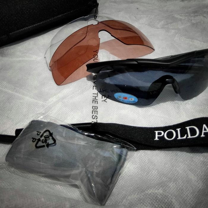 KUAT Kacamata tifosi jatah polri sabhara brimob tactical non baton stick