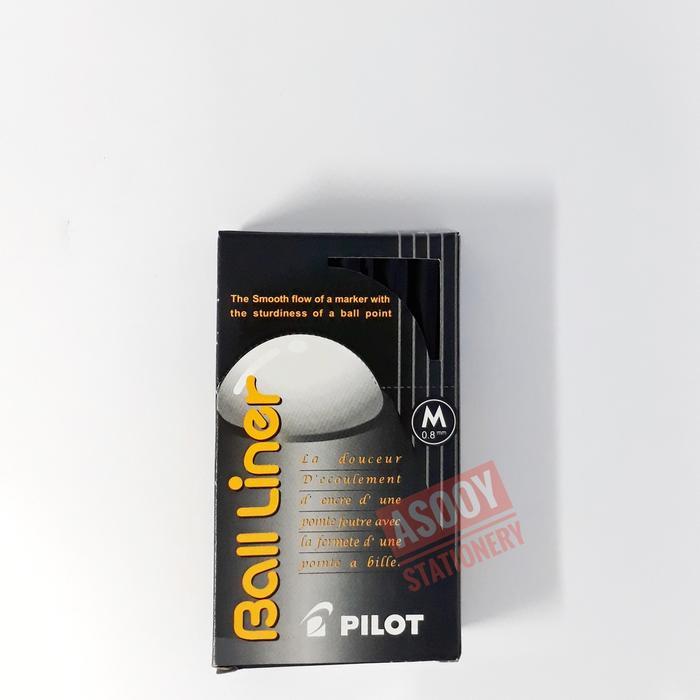 Khusus Grab Pulpen Pilot Balliner Biru Hitam Stationery