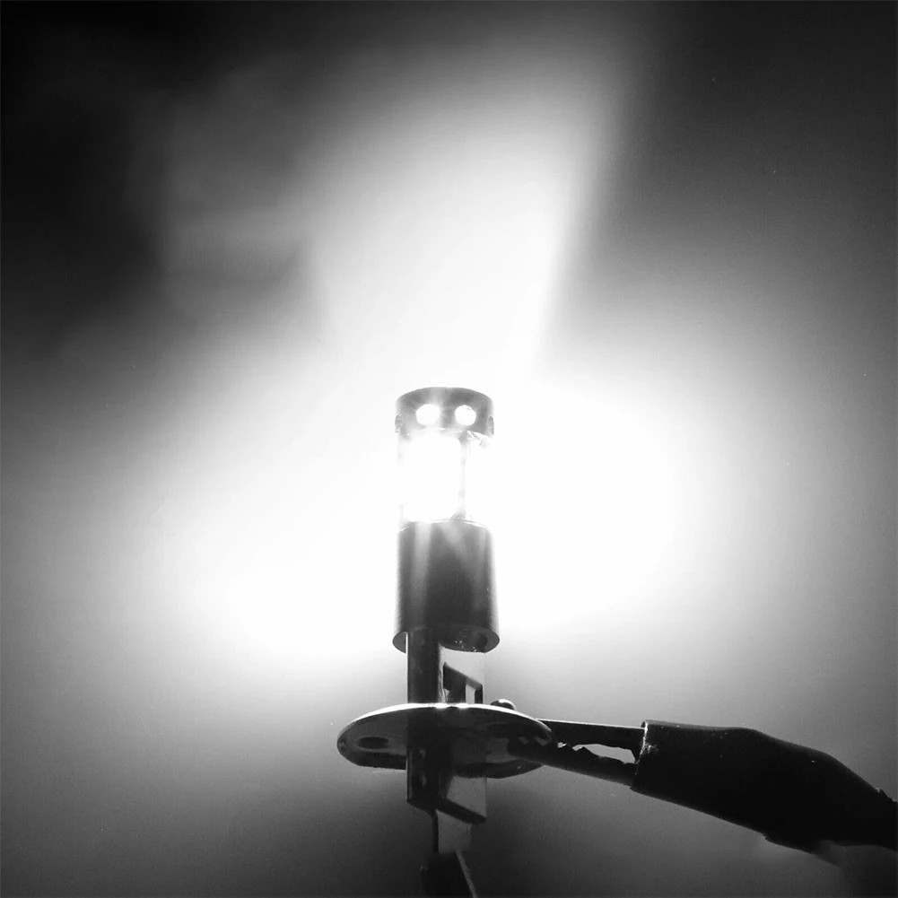 Upgrade Your Lighting System With 4 H1 Led Headlight Bulbs 1500Lm Lumens 50000H Working Life 6500K