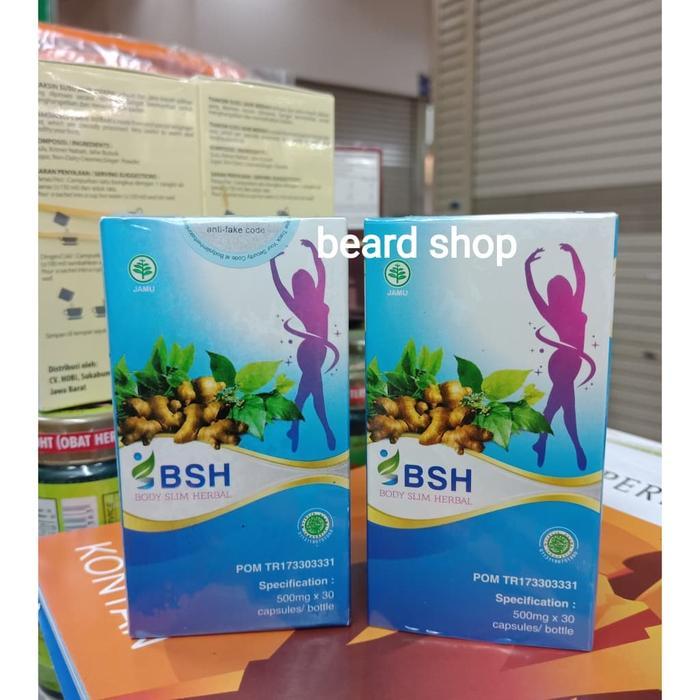 Bsh Body Slim Herbal 30 Kapsul Asli #Gratisongkir