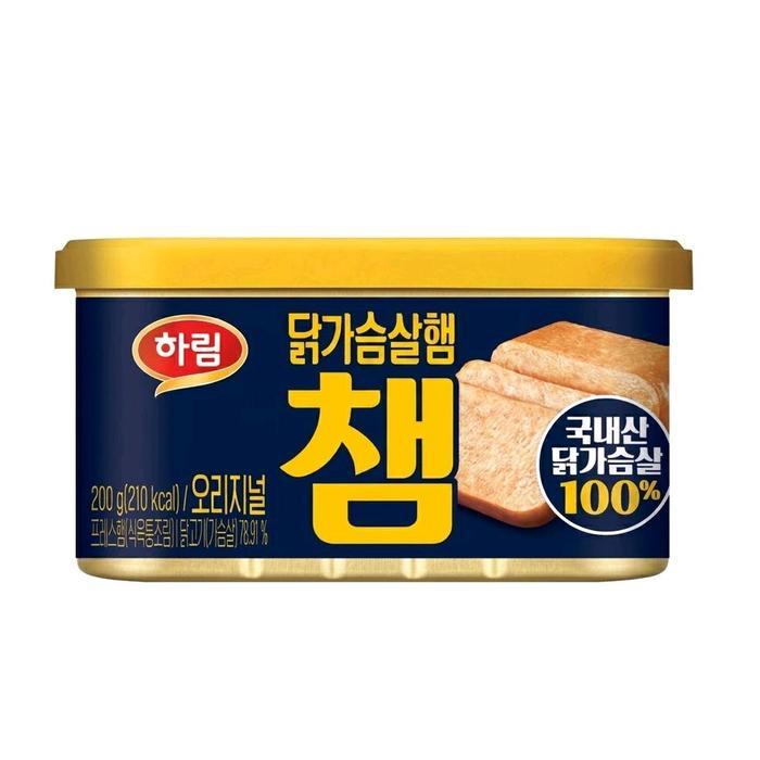 Promo Harim Champ Spam Ayam Korea/Harim Champ Chicken Spam Korea 200 Gram