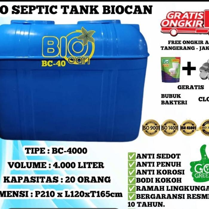 Septic Tank Bio , Biotech , Biotank , Biotechno 4000 Liter