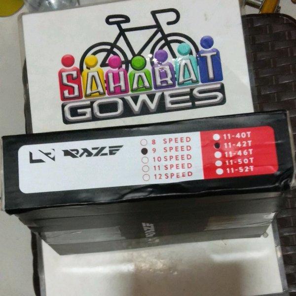 Aksesoris Sproket 9 Speed 11-42T Raze - Sproket Raze 9Speed 11-42T - Sproket 11-42T 9Speed Raze