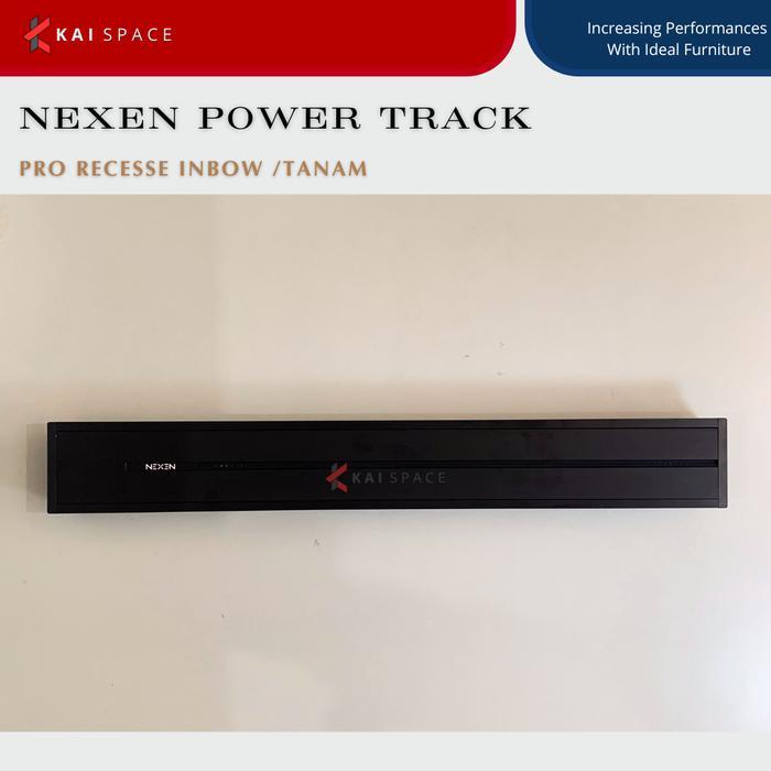 (PROMO) NEXEN POWER TRACK PRO RECESSED 2000MM BLACK ,NOT: LINE8, NOT: EUBIQ