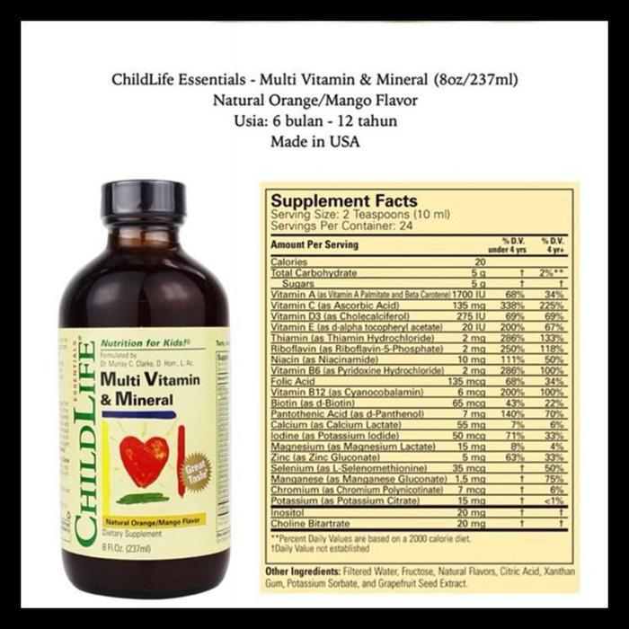 Childlife Multivitamin