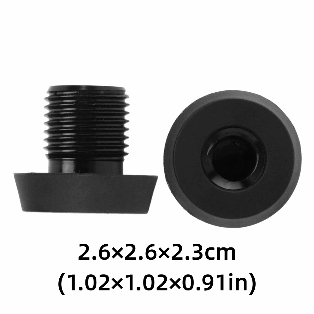Rubber Plug Billiard Cue Back Plug Screw Aluminum Block Butt Connected Billiard Cue Extension Bumper