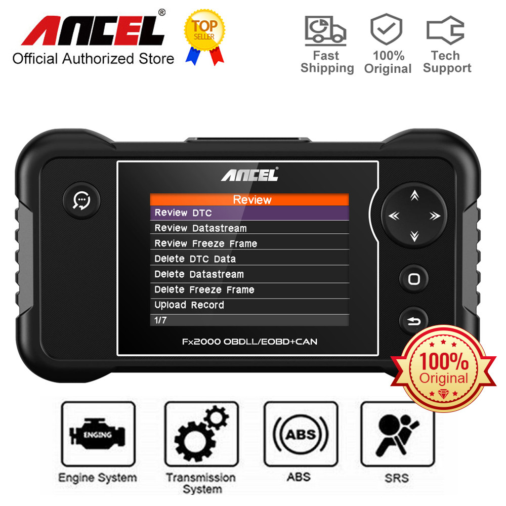 Ancel FX2000 OBD2 Diagnostic Scanner Professional ABS Airbag