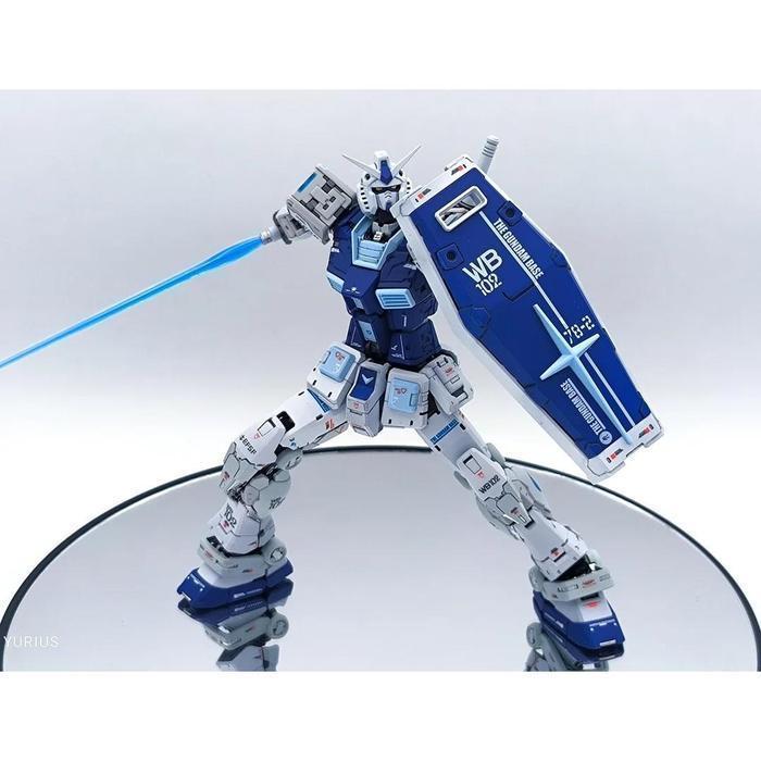 READY - CHANGLONG 5501 G3 RG 1/144 RX-78-2 FIGHTER BASE COLOR MODEL KIT