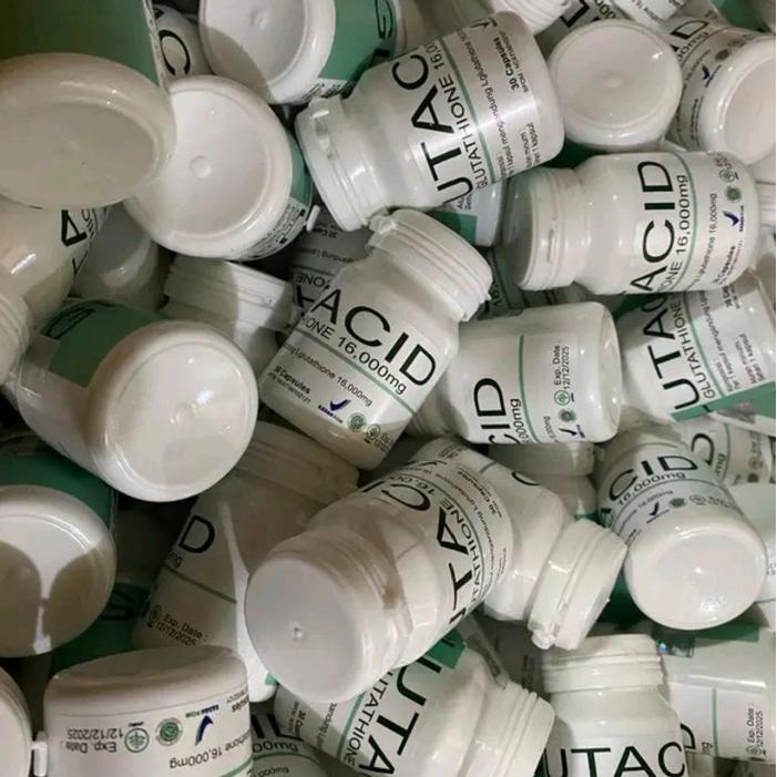 glutacid whitening 16000 mg pemutih badan