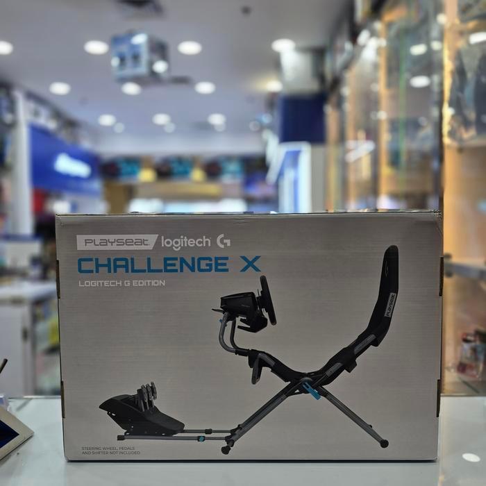 Kursi Simulator Balap Playseat Challenge X Logitech G Edition - Hitam