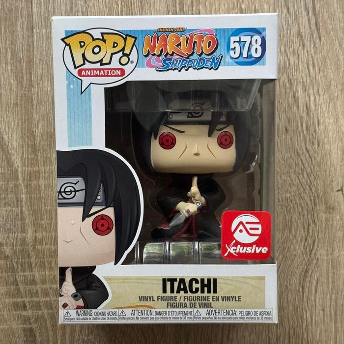 AE EXCLUSIVE FUNKO NARUTO SHIPPUDEN - ITACHI UCHIHA AKATSUKI #578