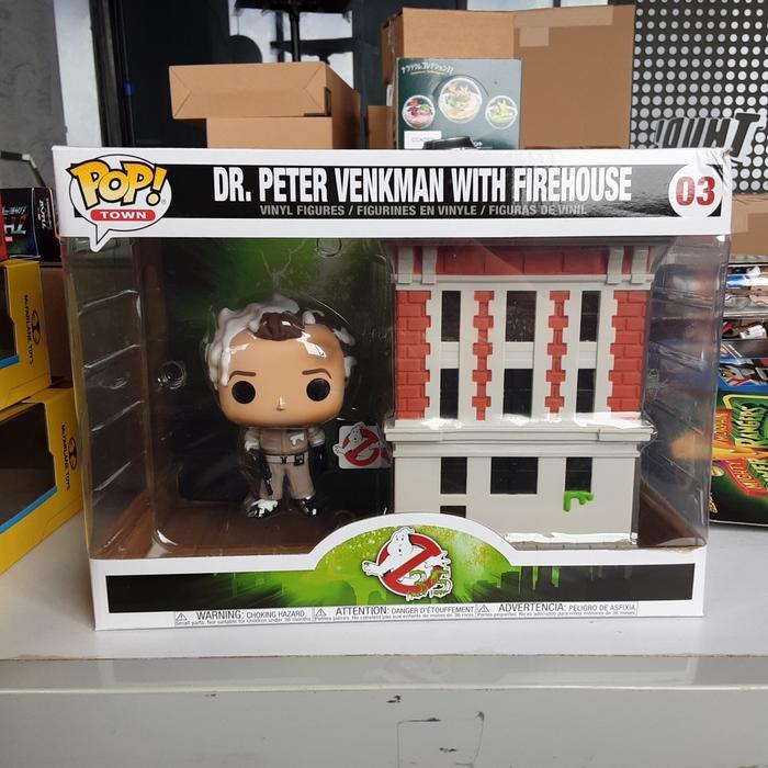 FUNKO POP GHOSTBUSTER DR PETER VENKMAN WITH FIREHOUSE 03