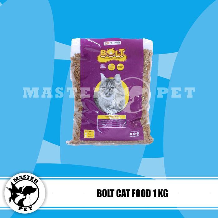 Makanan Kucing Bolt Repack 1 Kg / Bolt Repacking 1Kg