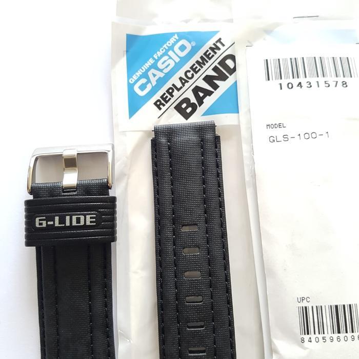 STRAP G-SHOCK GLS-100-1 GLS 100 CASIO ORIGINAL - 07.2026