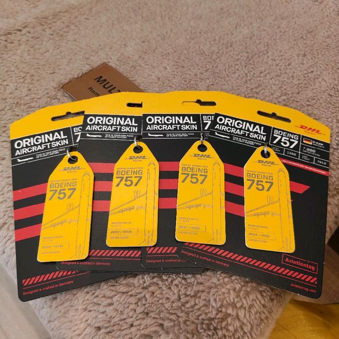 Aviation tag DHL b 757-200