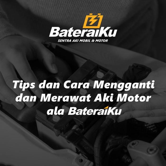 Aki Motor DRIVE MF DTZ6V MF Untuk Vario, Scoopy, Satria, dll