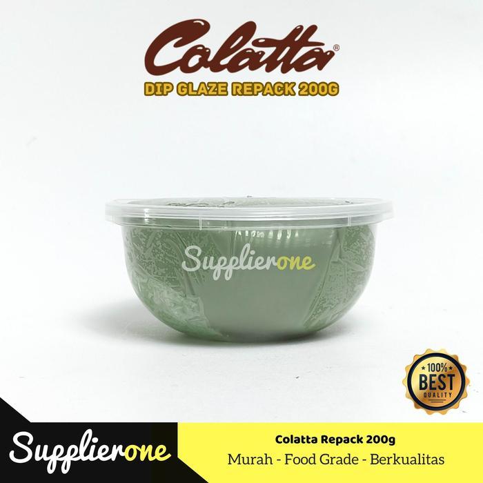 Terlaris Colatta Dip Glaze Repack 200g/ Toping Donat Colatta / Selai Donat / Colatta Selai Donat