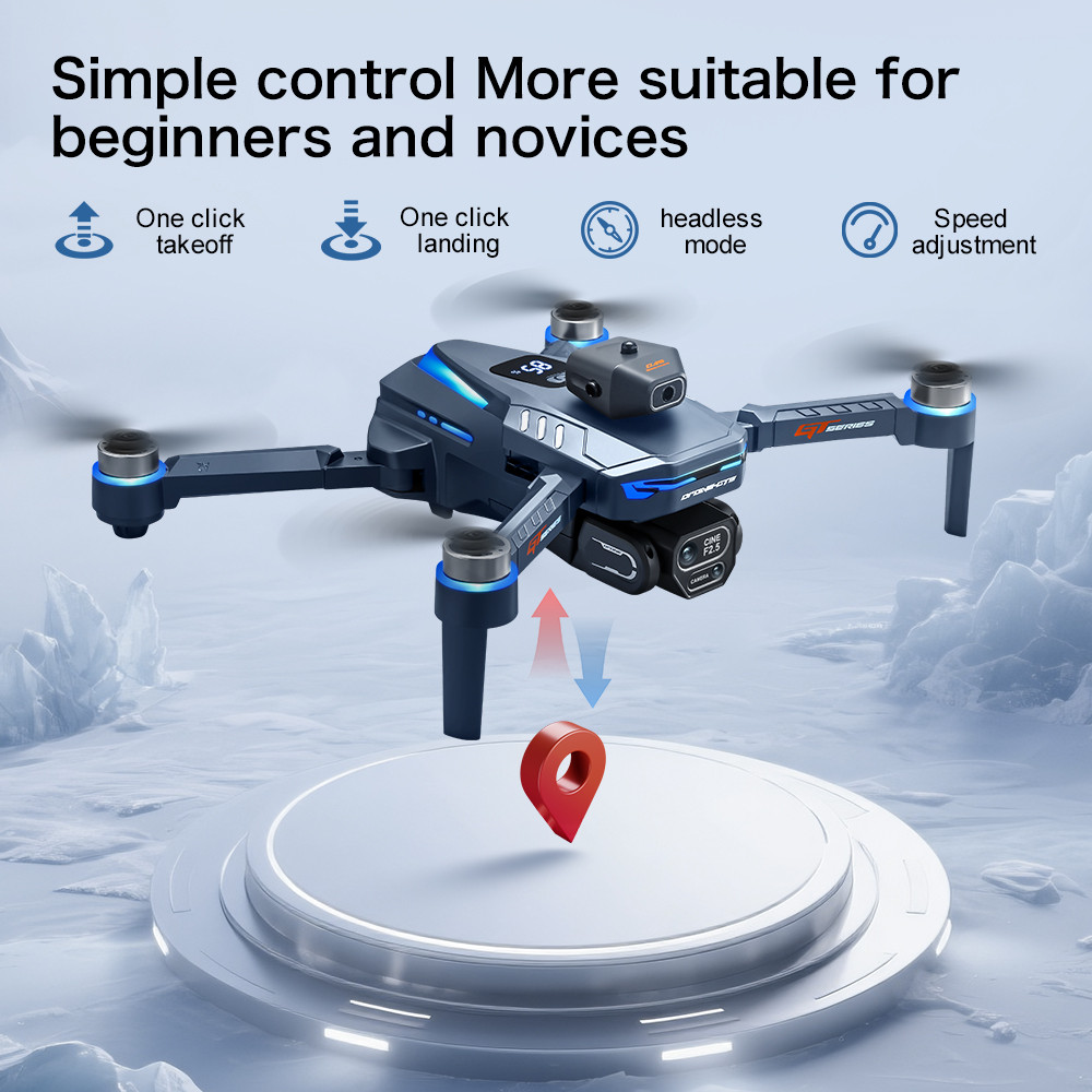 Lenovo GT8 Drone 4K 8K Professional Camera Obstacle Avoidance FPV Foldable RC Drone with Large