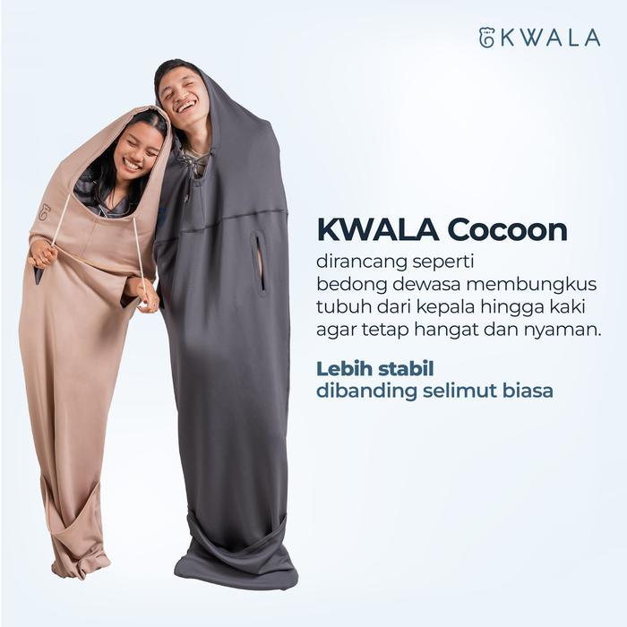 Kwala Cocoon Selimut Bedong Selimut Dewasa Selimut Travel Selimut Hoodie