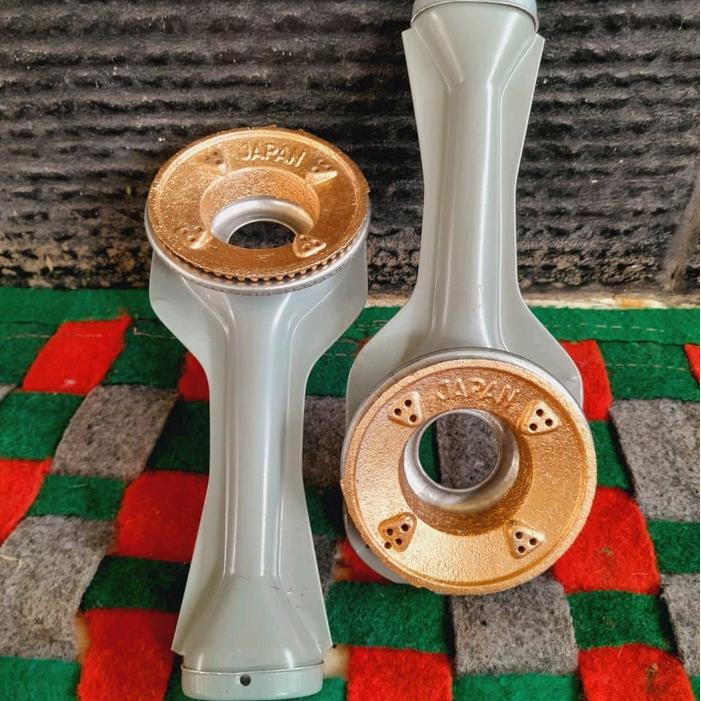 zuko,progas, 2 Set corong & buner japan kompor umum multi, progas, tecstar, Sanex, Niko,mayo