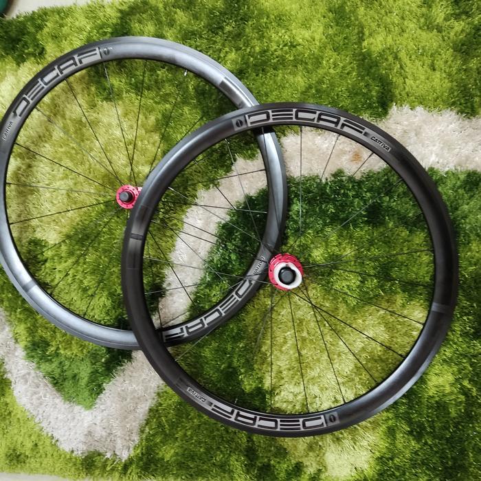TERBARU wheelset 700c decaf road bike 4cm