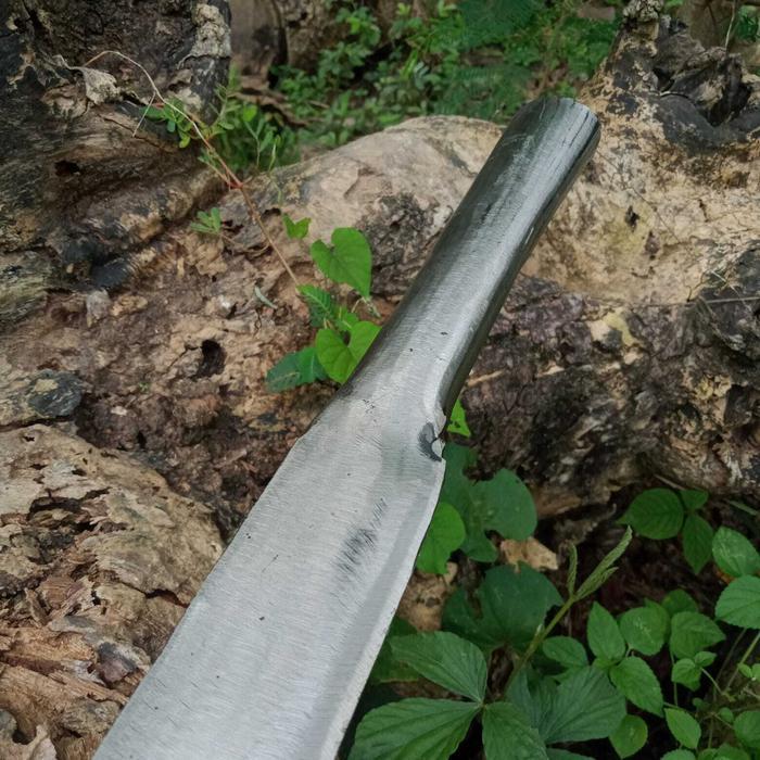 parang baja per panjang 55 cm / golok panjang baja / golok hutan baja
