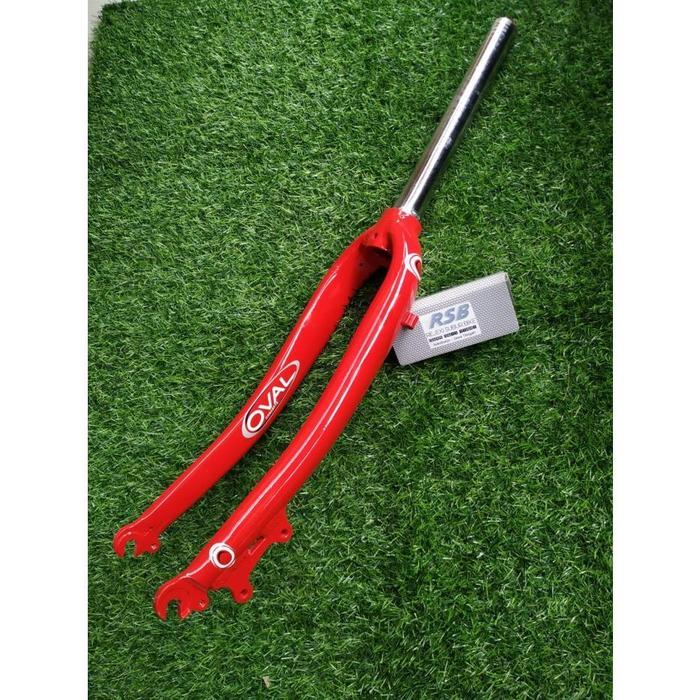 Ready Fork Rigid Ring 26 Alloy Disk Brake Cakram Saja Hitam Putih Not Mosso - Hitam Terlaris