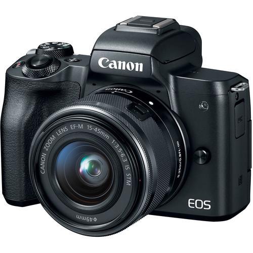 Canon Eos M50 Kit 15-45Mm Is Stm Body Only Mirrorless Camera - Kamera Vlog Original Terbaru 